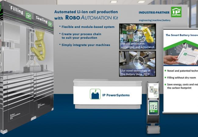 IP PowerSystems at the VDMA Virtual Battery Exhibition from 30th June to 06th July 2020