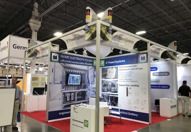 IP PowerSystems attended The Battery Show North America in Novi