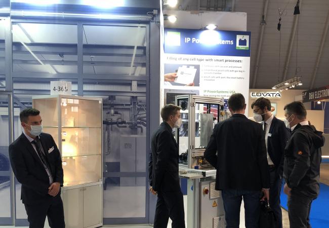 IP PowerSystems took part in The Battery Show Europe in Stuttgart