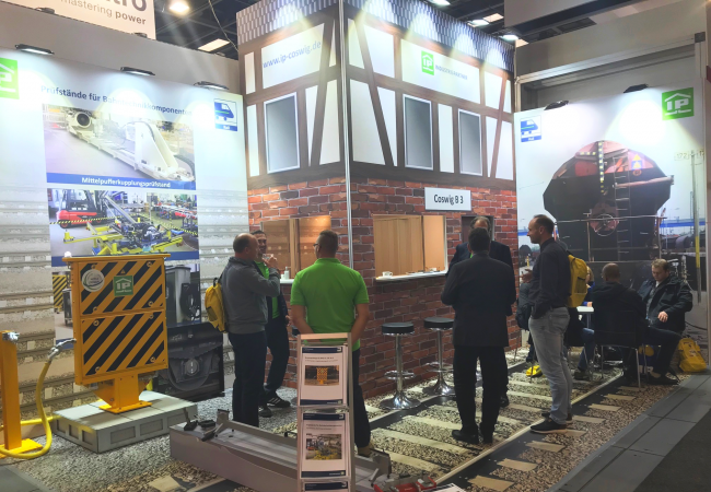 Industrie-Partner presents brake testing unit at InnoTrans