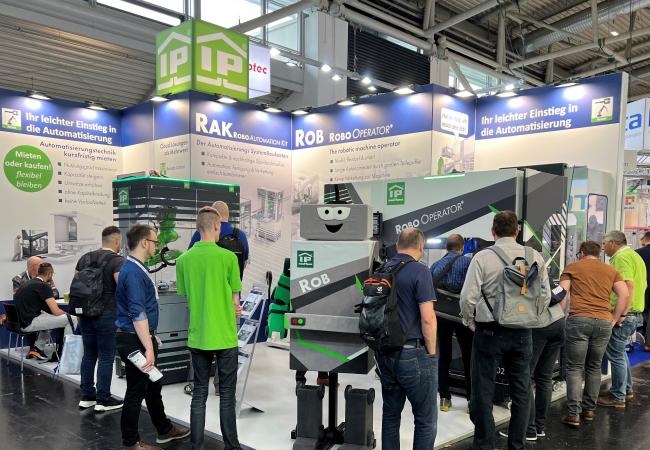 Industrie-Partner present automation systems at this years automatica in Munich